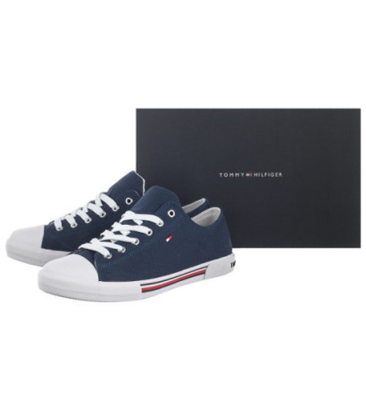 Tommy Hilfiger Low Cut Lace-Up Sneaker T3X4-30692-0890 800 Blue (TH79-b) sports Shoes