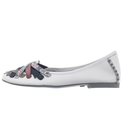 Maciejka Białe 01358-21/00-0 (MA563-a) ballerinas