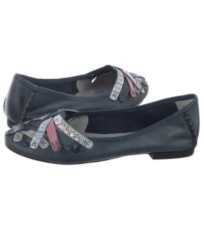 Maciejka Granatowe 01358-27/00-0 (MA563-b) ballerinas