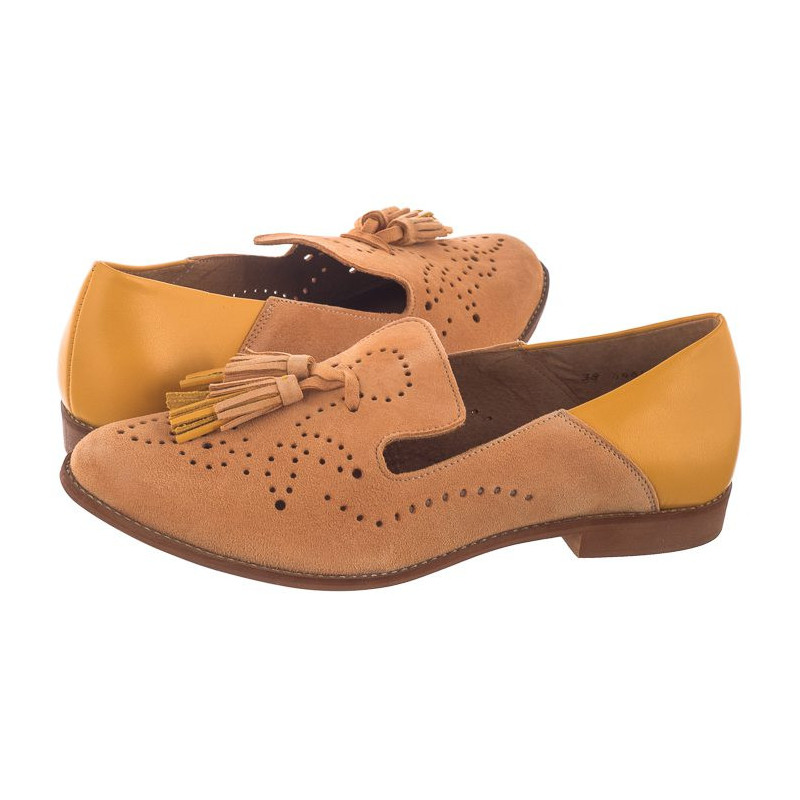 Maciejka Żółte 04484-18/00-5 (MA558-b) shoes