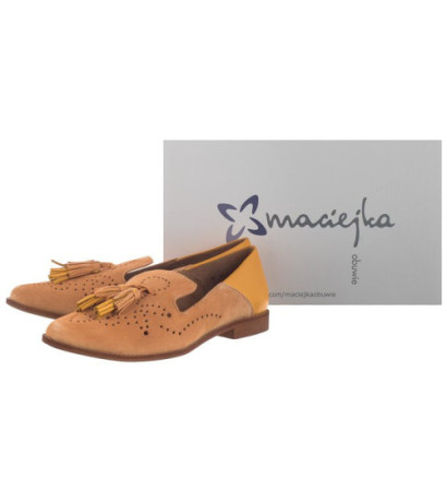 Maciejka Żółte 04484-18/00-5 (MA558-b) shoes