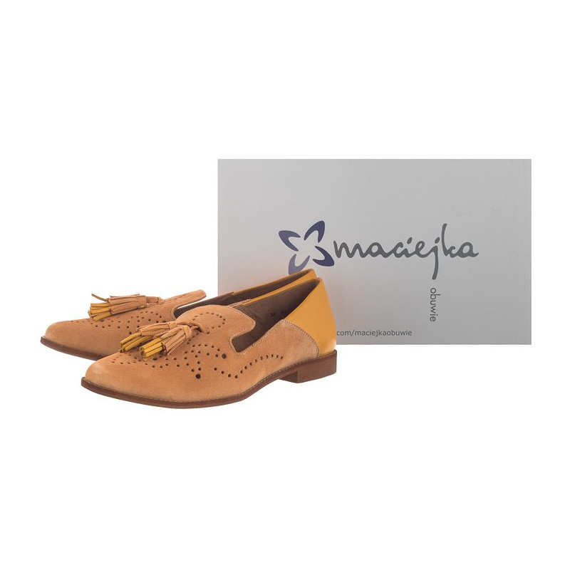 Maciejka Żółte 04484-18/00-5 (MA558-b) shoes