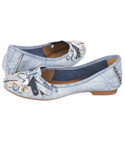 Maciejka Błękitne 01358-45/00-0 (MA563-e) ballerinas