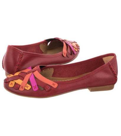 Maciejka Czerwone 01358-08/00-0 (MA563-i) ballerinas