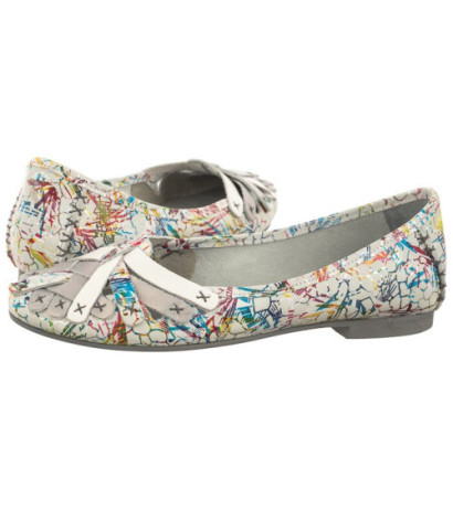 Maciejka Białe 01358-35/00-0 (MA563-l) ballerinas