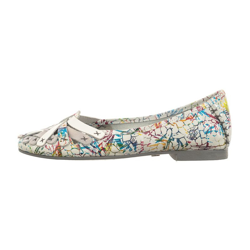 Maciejka Białe 01358-35/00-0 (MA563-l) ballerinas