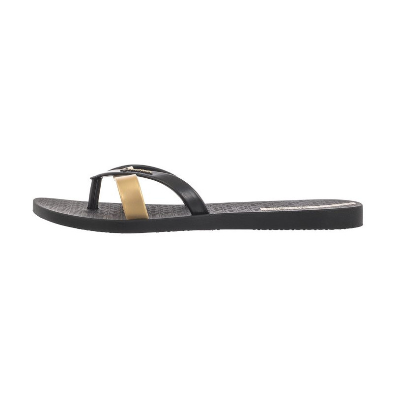 Ipanema Kirei Fem 81805/AT156 Black/Gold (IP16-d) flip flops