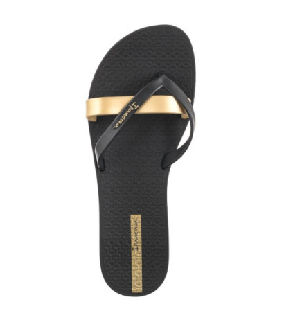 Ipanema Kirei Fem 81805/AT156 Black/Gold (IP16-d) flip flops