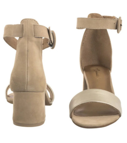 Maciejka Beżowe+Złoto 04141-51/00-5 (MA489-g) shoes