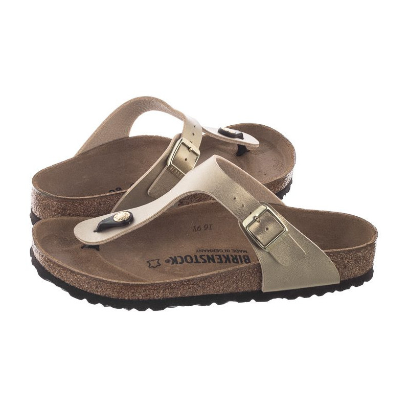Birkenstock Gizeh BS Gold 1016108 (BK114-a) flip flops
