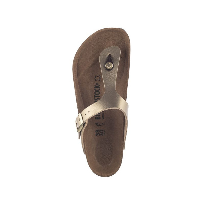 Birkenstock Gizeh BS Gold 1016108 (BK114-a) flip flops