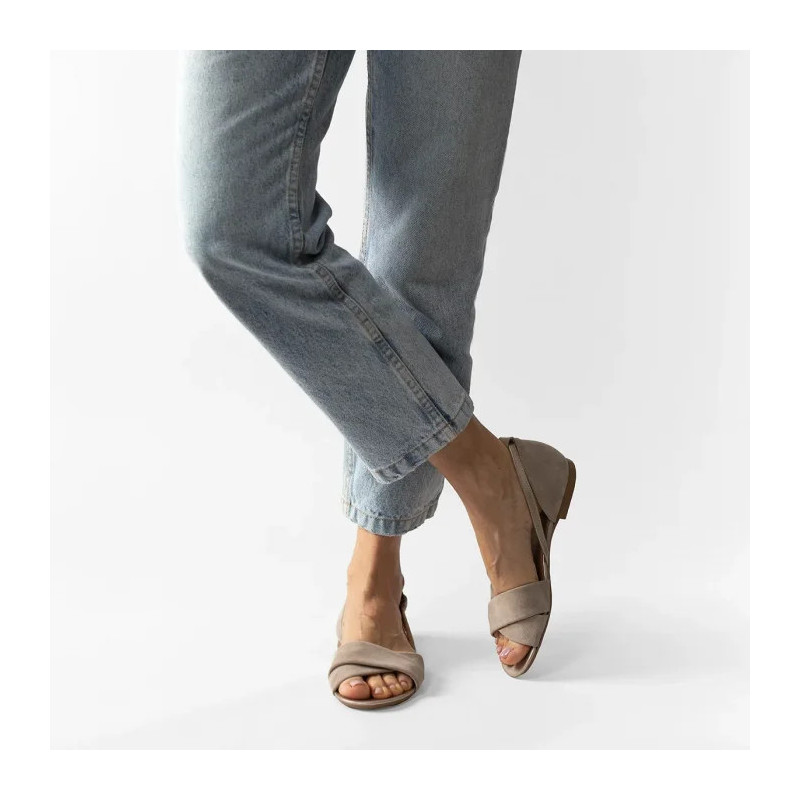 Maciejka Beżowe 04614-04/00-5 (MA598-a) sandals