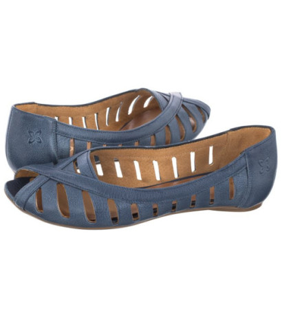 Maciejka Granatowe 04506-17/00-5 (MA575-d) ballerinas