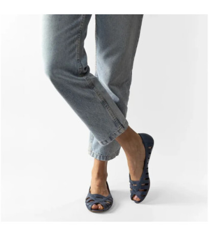 Maciejka Granatowe 04506-17/00-5 (MA575-d) ballerinas