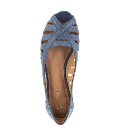 Maciejka Granatowe 04506-17/00-5 (MA575-d) ballerinas