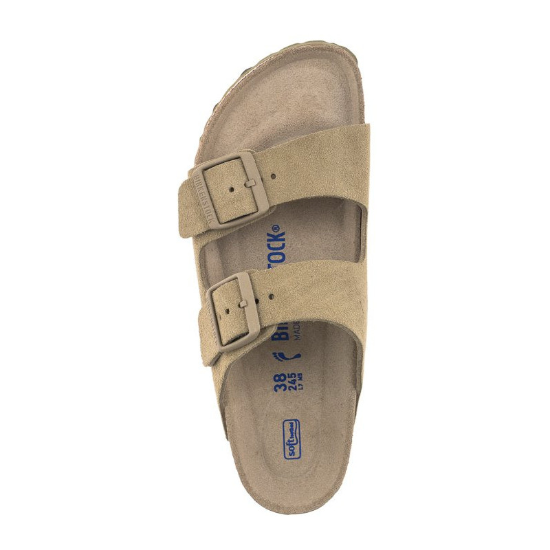 Birkenstock Arizona SF Faded Khaki 1019088 (BK121-b) Women's Shoes/Flip Flops