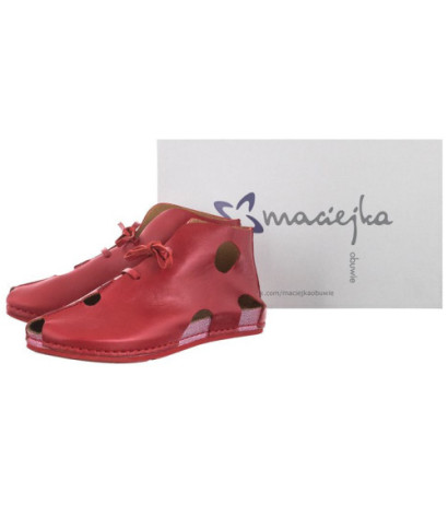 Maciejka Czerwone 03426-08/00-0 (MA609-d) shoes