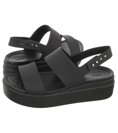 Crocs Brooklyn Low Wedge W Black 206453-060 (CR199-d) shoes