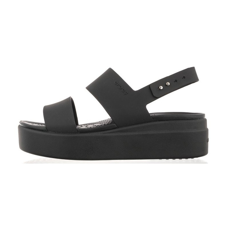 Crocs Brooklyn Low Wedge W Black 206453-060 (CR199-d) shoes