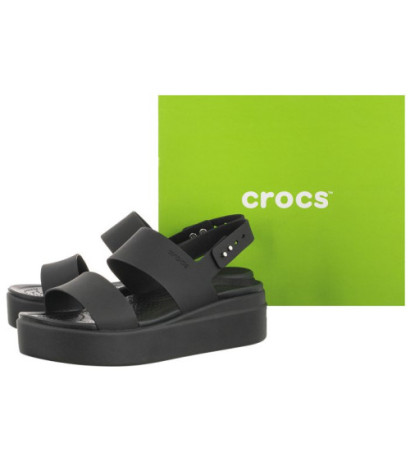 Crocs Brooklyn Low Wedge W Black 206453-060 (CR199-d) shoes