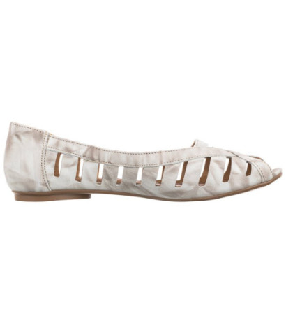 Maciejka Beżowe/Szare 04506-04/00-5 (MA575-f) ballerinas