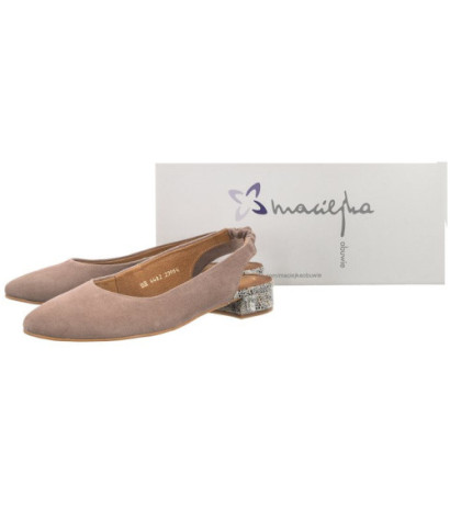 Maciejka Beżowe 04482-04/00-5 (MA583-d) sandals