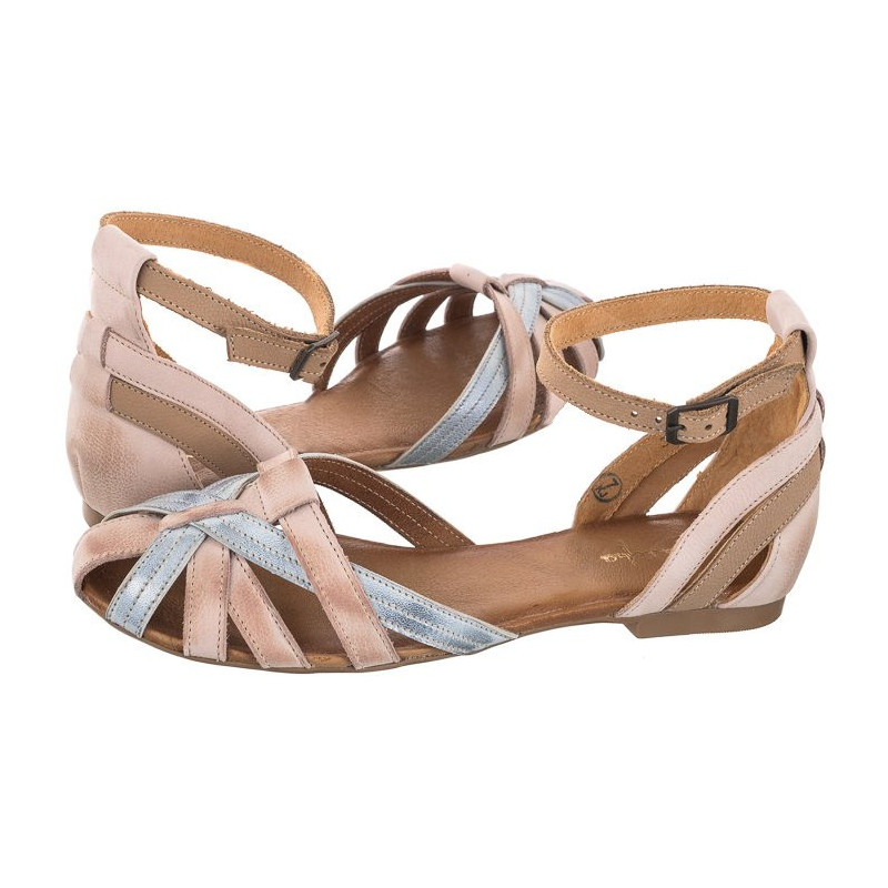 Maciejka Różowe/Niebiskie 01924-15/00-8 (MA600-f) sandals