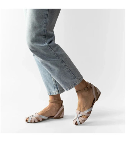 Maciejka Różowe/Niebiskie 01924-15/00-8 (MA600-f) sandals