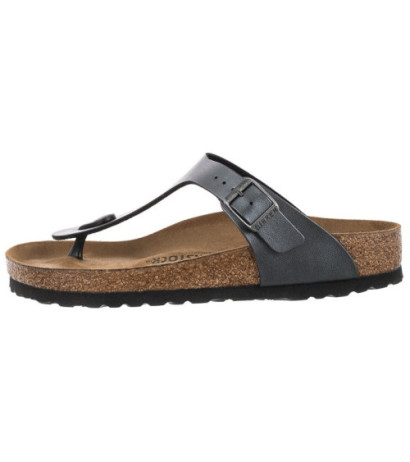 Birkenstock Gizeh BS Metallic Black 1021428 (BK114-b) flip flops