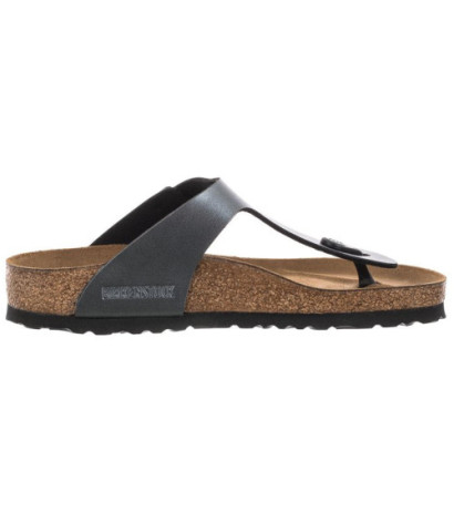 Birkenstock Gizeh BS Metallic Black 1021428 (BK114-b) flip flops