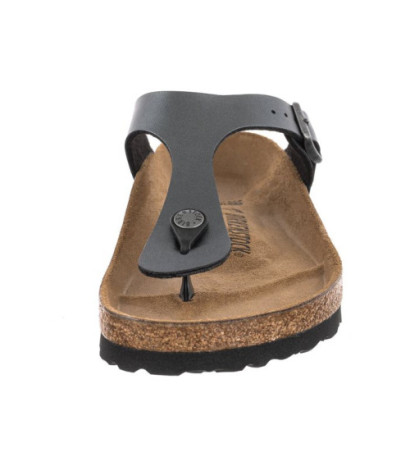 Birkenstock Gizeh BS Metallic Black 1021428 (BK114-b) flip flops