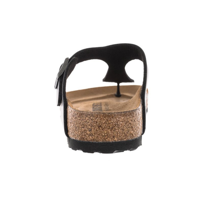 Birkenstock Gizeh BS Metallic Black 1021428 (BK114-b) flip flops