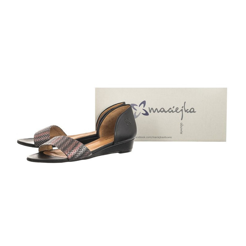 Maciejka Czarne 01971-65/00-5 (MA597-f) sandals