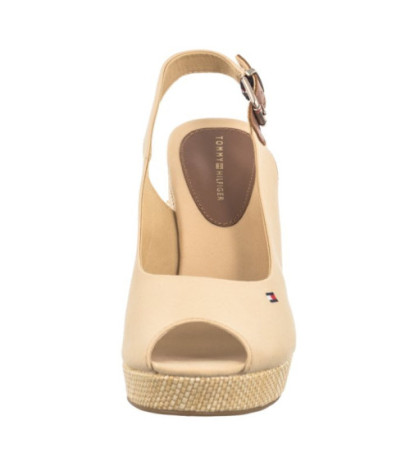 Tommy Hilfiger Iconic Elena Sling Back Wedge FW0FW04789 ACR Harvest Wheat (TH126-e) shoes