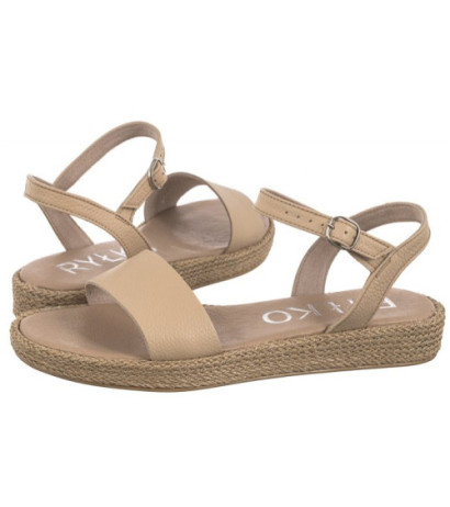 Ryłko Beżowe 1IFF8_AZ _JE8 (RY188-c) sandals
