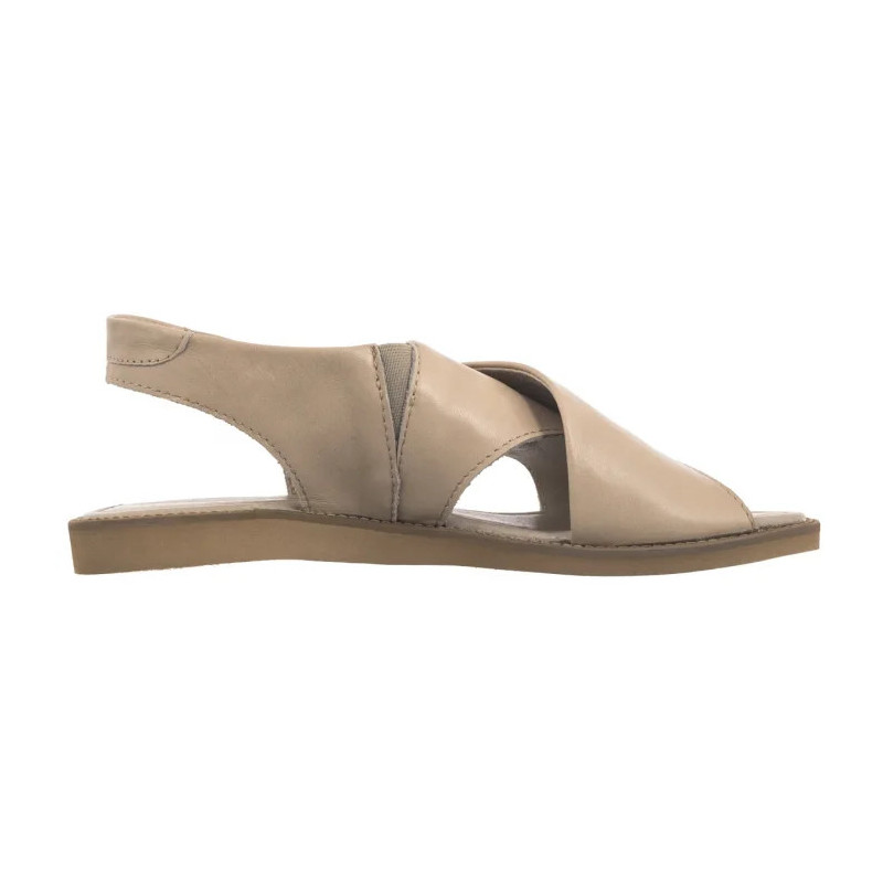 Nessi Beżowe 19560 119 (NE186-d) sandals
