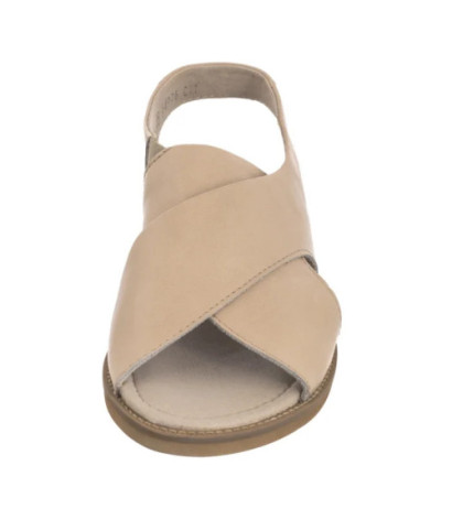 Nessi Beżowe 19560 119 (NE186-d) sandals
