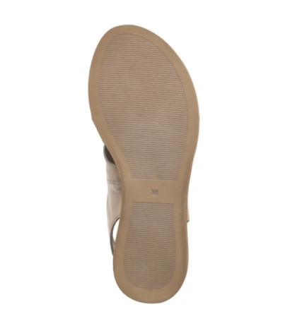 Nessi Beżowe 19560 119 (NE186-d) sandals