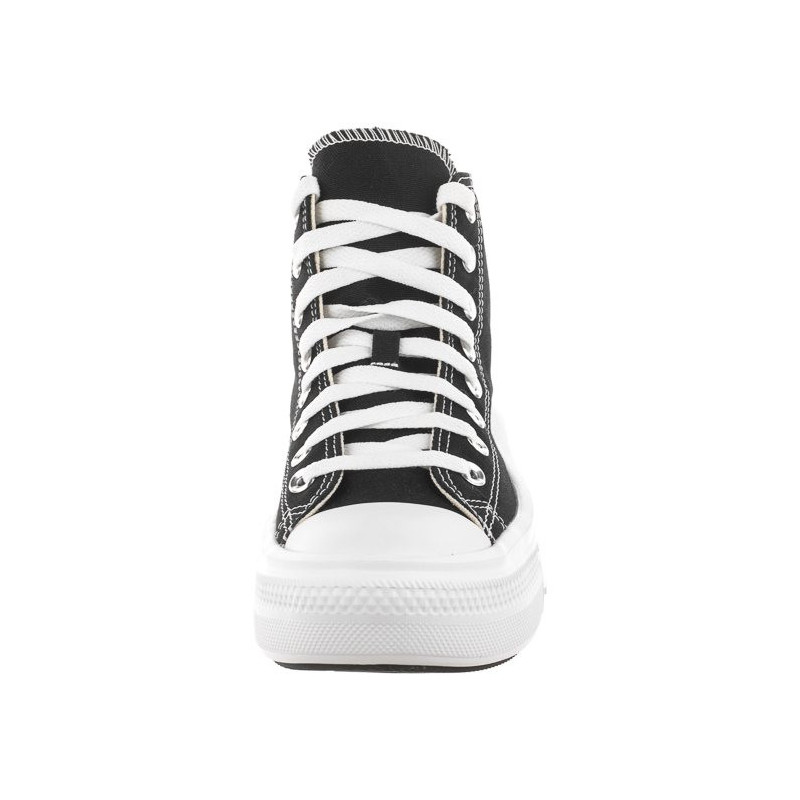 Converse CT All Star Move Hi Black/Natural Ivory/White 568497C (CO448-a) shoes