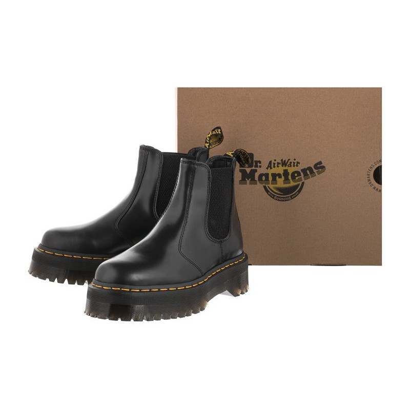Dr. Martens 2976 Quad Black Polished Smooth 24687001 (DR35-a) shoes