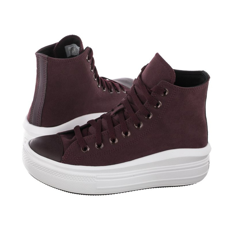 Converse CT All Star Move Hi Black Currant Black/Black/White 569544C (CO454-a) shoes