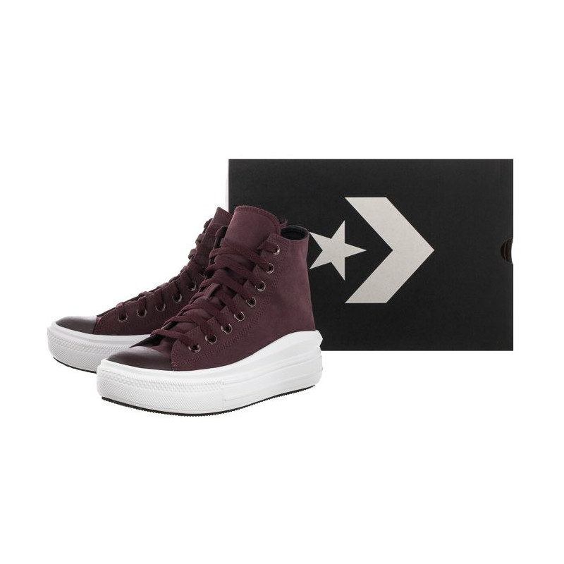 Converse CT All Star Move Hi Black Currant Black/Black/White 569544C (CO454-a) shoes