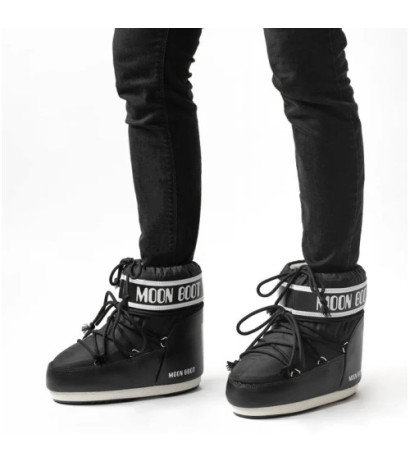 Moon Boot Icon Low Nylon Black 1409340 N001 (MB46-a) shoes