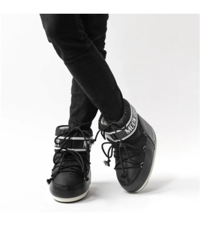 Moon Boot Icon Low Nylon Black 1409340 N001 (MB46-a) shoes