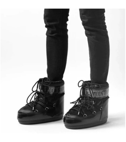 Moon Boot Icon Low Glance Black 1409350 N001 (MB47-a) shoes