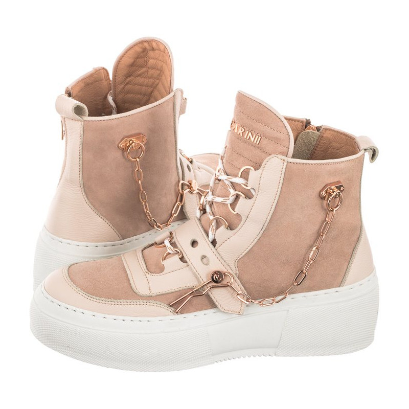 Carinii Beżowe B7051-R25-R30-000-E41 (CI570-a) shoes