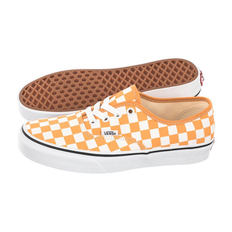 Vans Authentic (Checkerboard) Gold Nugget/True White VN0A348A3XV1 (VA325-a) sneakers
