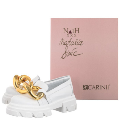 Carinii Białe B5976-I81-000-000-E33 (CI572-b) shoes