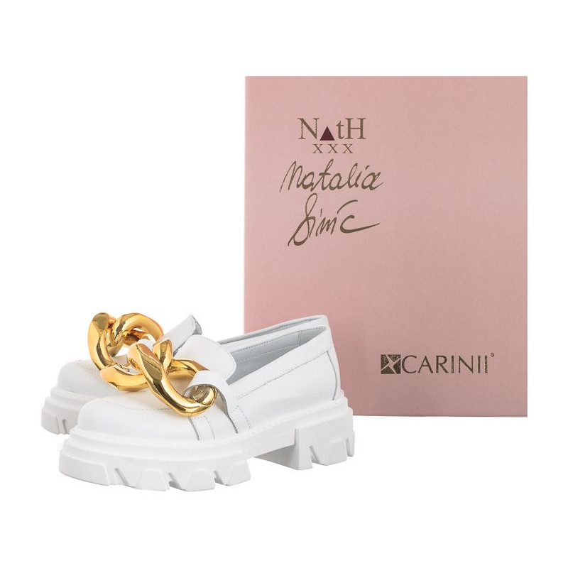 Carinii Białe B5976-I81-000-000-E33 (CI572-b) shoes