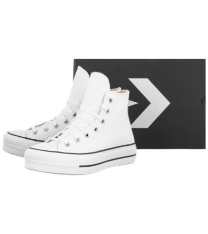 Converse CT All Star Lift Hi White/Black/White 561676C (CO446-b) shoes
